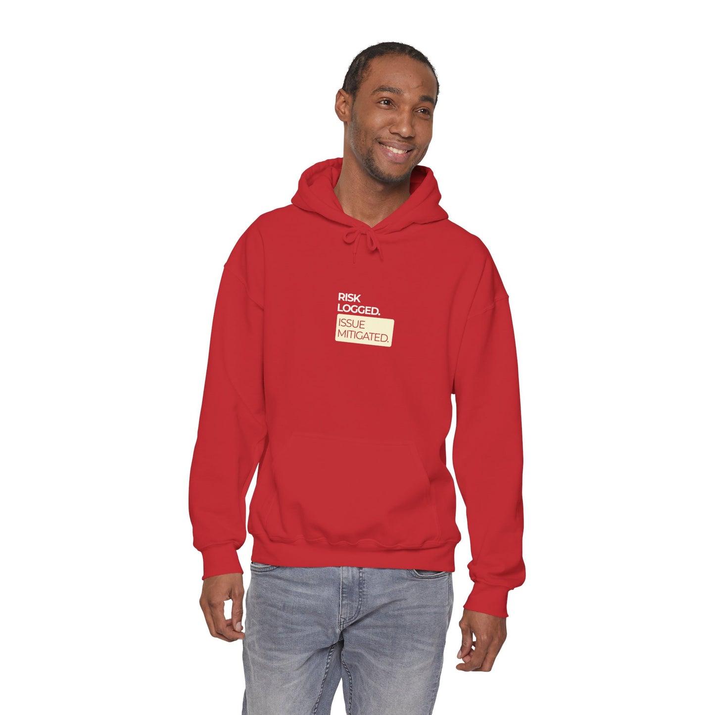 The "Risk Logged. Issue Mitigated" Hooded Sweatshirt