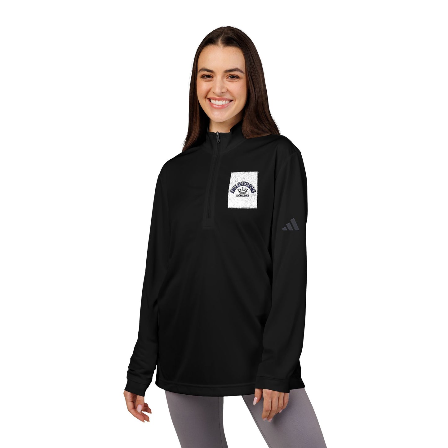 adidas® Quarter-Zip Pullover (Embroidery)